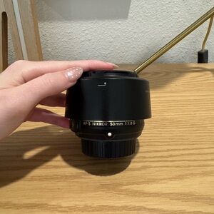 Nikon Black AF-S NIKKOR 50mm f/1.8G Lens